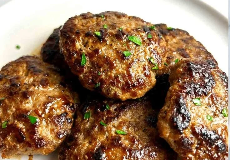 Delicious homemade sausage patties served on a breakfast plate