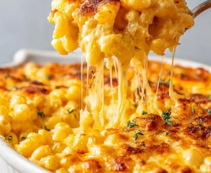 Creamy Chick-fil-A Mac and Cheese copycat recipe prepared in a bowl