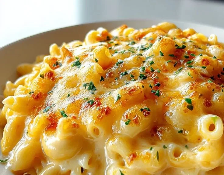 Creamy Copycat Chick-fil-A Mac and Cheese served in a bowl