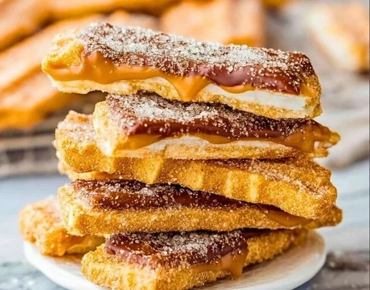 Disney-inspired churro toffee dessert recipe with cinnamon and sugar