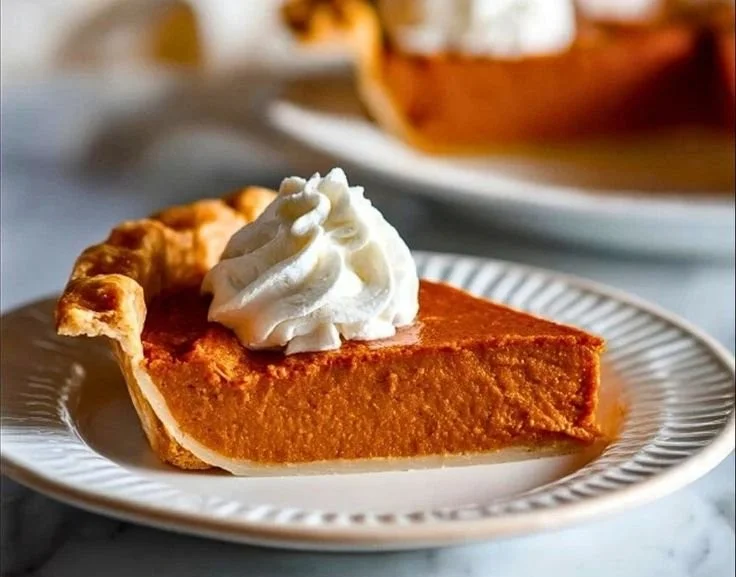 Delicious Southern Sweet Potato Pie with a golden crust and rich filling