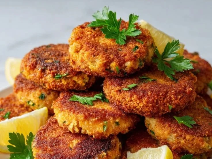 Healthy Air Fryer Salmon Patties Recipe for a quick meal.
