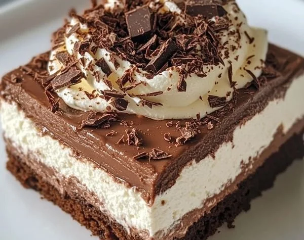 Delicious chocolate mousse made with cottage cheese for a healthy dessert option