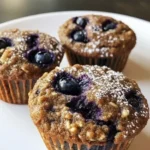 Protein-packed blueberry muffins made with cottage cheese