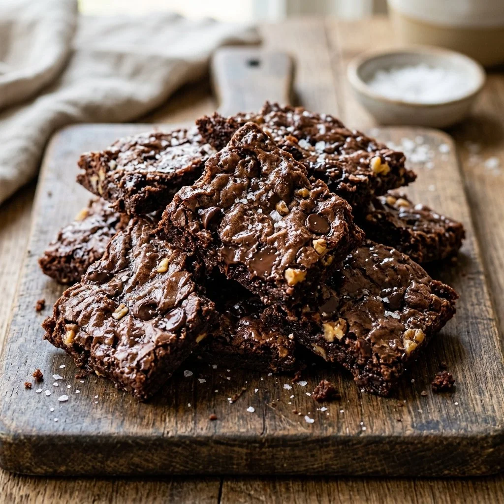 Delicious Brownie Brittle snacks in a bowl, perfect for satisfying your cravings.