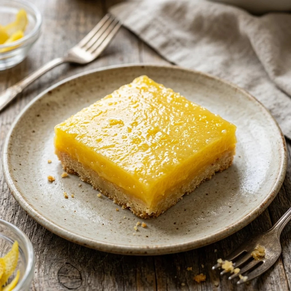 Delicious homemade lemon bars with a zestful topping and a golden crust